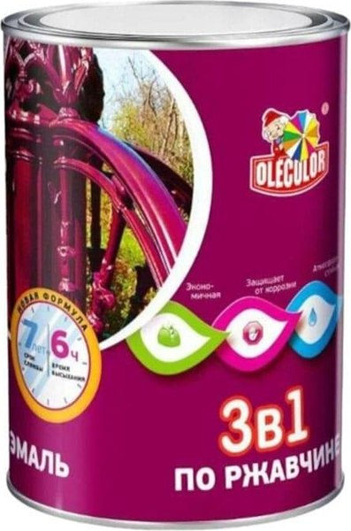 Грунт-эмаль Olecolor По ржавчине - фото