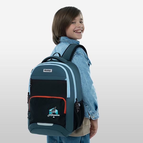 Школьный рюкзак Berlingo ErgoSmart. City Traveler / RU-ES-2502