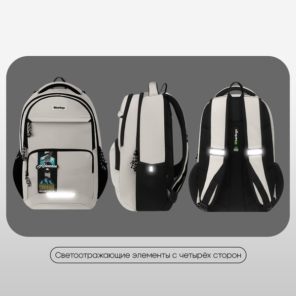 Школьный рюкзак Berlingo ErgoSmart. Urban Pathway / RU-ES-2503