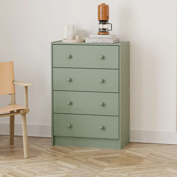 Комод Dipriz Раст 4 ящика с перегородками / Д.2315.1