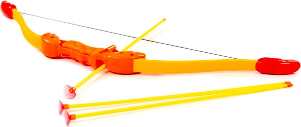 Лук игрушечный Полесье Орел + стрелы / 23227 - фото