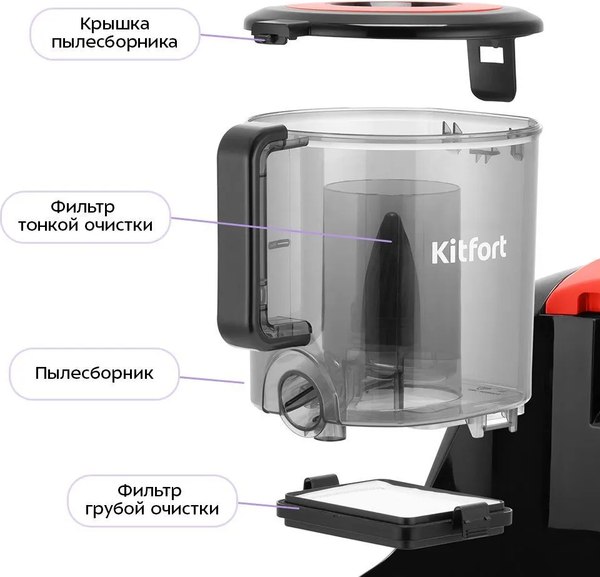 Пылесос Kitfort КТ-5392