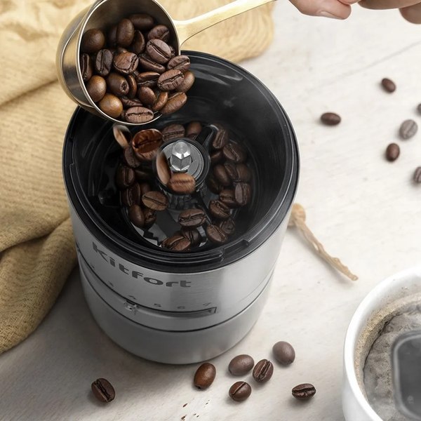 Кофемолка Kitfort КТ-7537