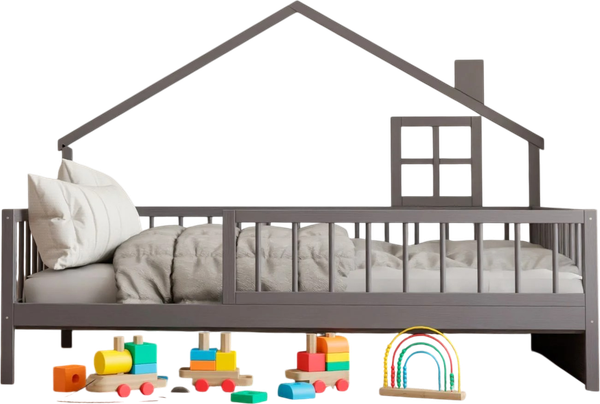 Односпальная кровать детская Dipriz Loki 90х200 / Д.80065.1 - фото