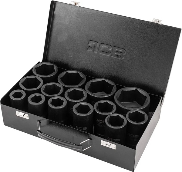 Набор головок слесарных JCB JCB-8152-5MPB