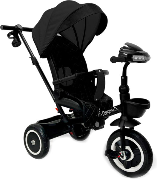 Трехколесный велосипед с ручкой Bubago Dragon / BG 161-4 - фото