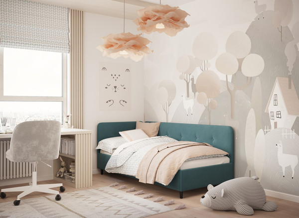 Односпальная кровать Moon Family 1253 / MF013262