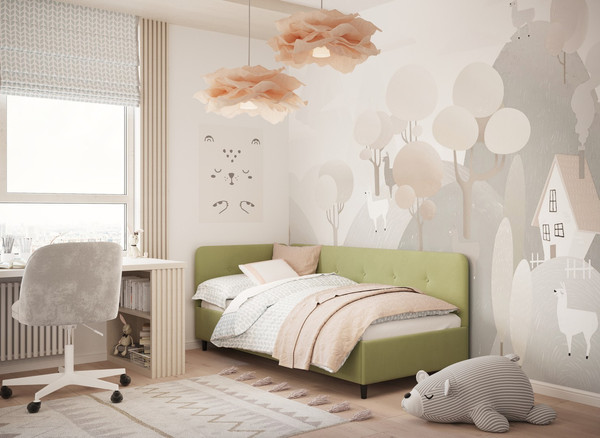 Односпальная кровать Moon Family 1253 / MF013250