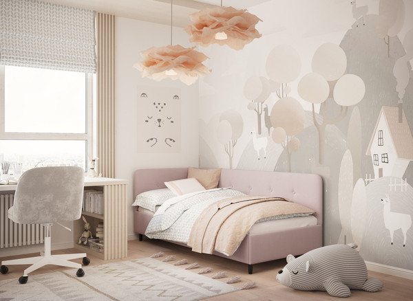 Односпальная кровать Moon Family 1253 / MF013254