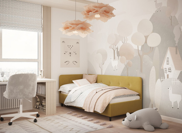 Односпальная кровать Moon Family 1253 / MF013256