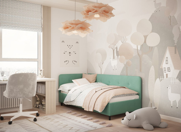 Односпальная кровать Moon Family 1253 / MF013206