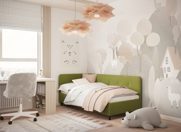 Односпальная кровать Moon Family 1253 / MF013258