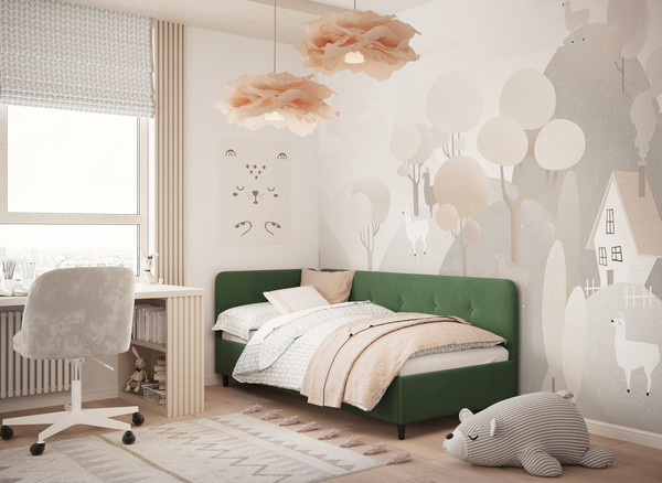 Односпальная кровать Moon Family 1253 / MF013306