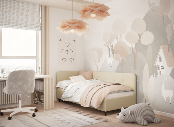 Односпальная кровать Moon Family 1253 / MF013220