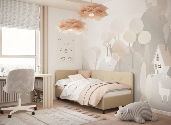 Односпальная кровать Moon Family 1253 / MF013224