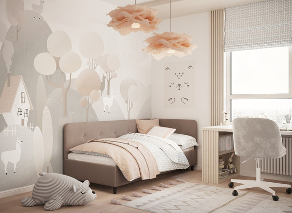 Кровать-тахта Moon Family 1253 / MF013241