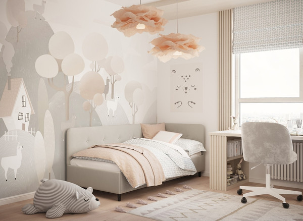 Кровать-тахта Moon Family 1253 / MF013273