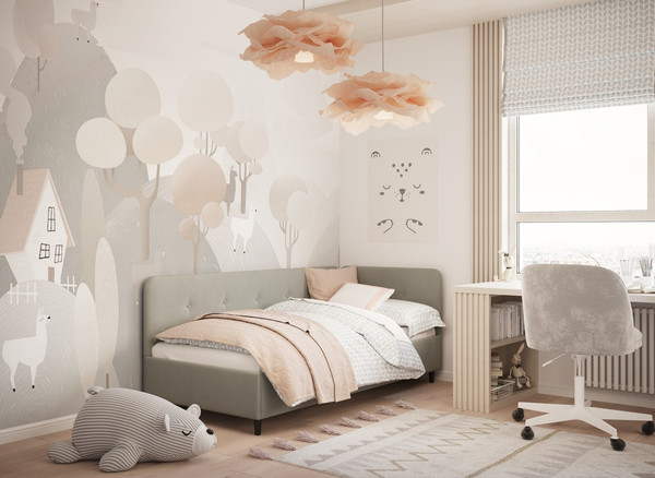 Кровать-тахта Moon Family 1253 / MF013275