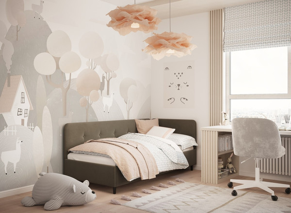 Кровать-тахта Moon Family 1253 / MF013283