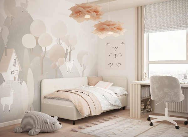 Кровать-тахта Moon Family 1253 / MF013299