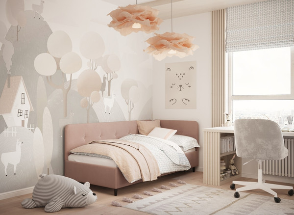 Кровать-тахта Moon Family 1253 / MF013303