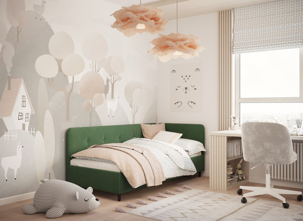 Кровать-тахта Moon Family 1253 / MF013307