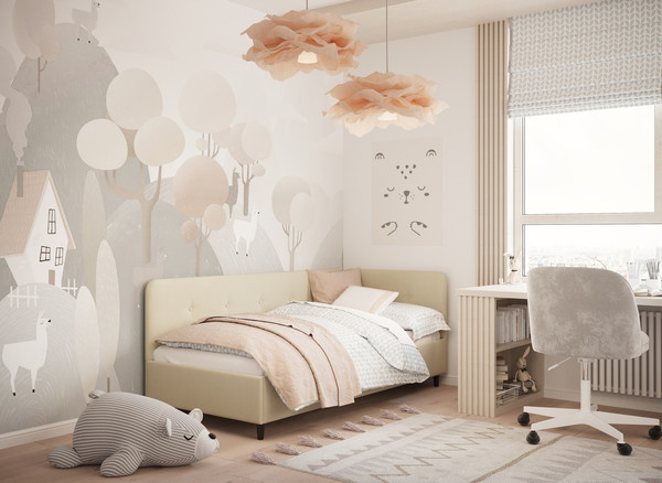 Кровать-тахта Moon Family 1253 / MF013221