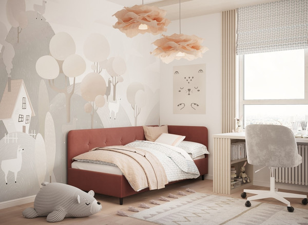 Кровать-тахта Moon Family 1253 / MF013239