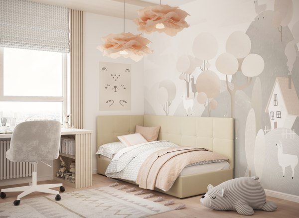 Кровать-тахта Moon Family 1261 / MF013182