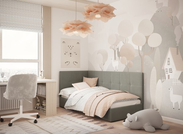 Кровать-тахта Moon Family 1261 / MF013104