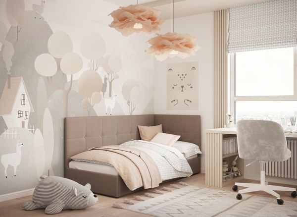 Кровать-тахта Moon Family 1261 / MF013110