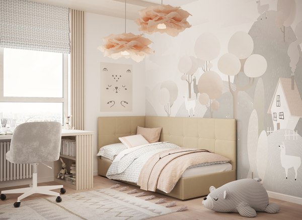 Кровать-тахта Moon Family 1261 / MF013116