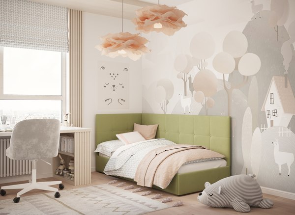 Кровать-тахта Moon Family 1261 / MF013142