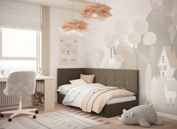 Кровать-тахта Moon Family 1261 / MF013160