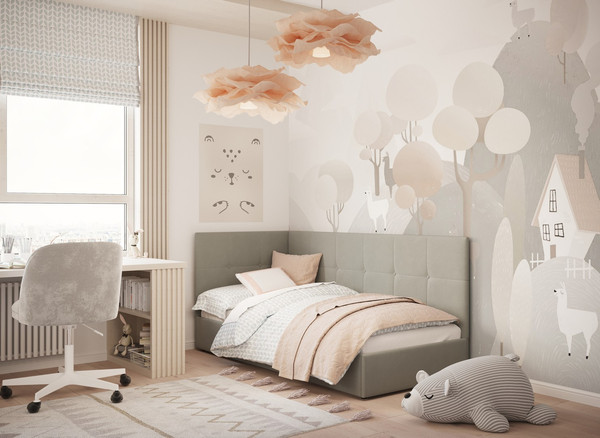 Кровать-тахта Moon Family 1261 / MF013166