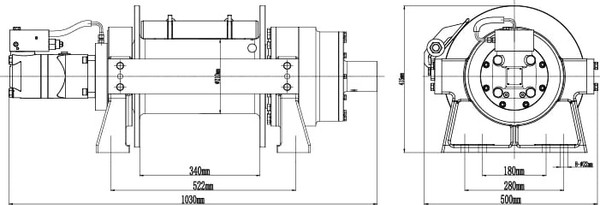 Лебедка электрическая Runva 33000 lbs / HWE150