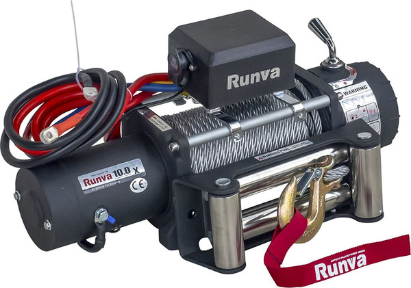 Лебедка электрическая Runva 10000 lbs 4500кг / EWX10000S - фото