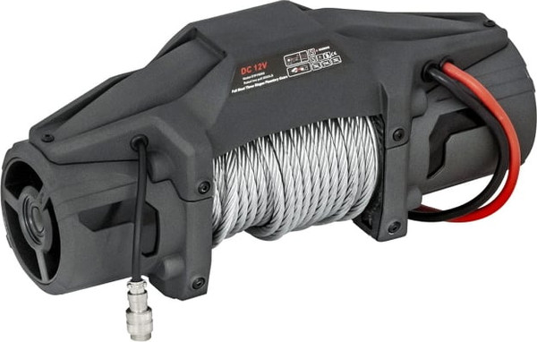 Лебедка электрическая Runva 6000 lbs 2722кг / EWV6000F (стальной трос) - фото