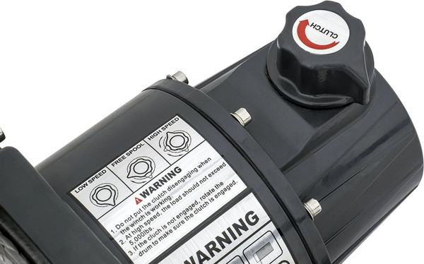 Лебедка электрическая Runva 10000 lbs 4500кг / EWD10000SSR (синтетический трос)