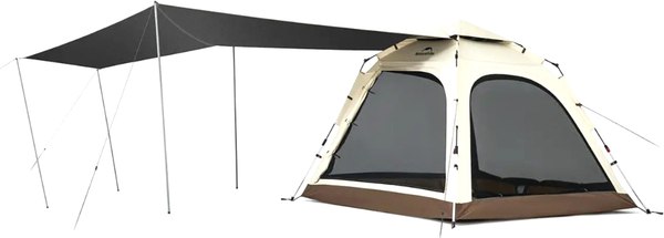 Палатка Naturehike Ango / CNK2550WS010-OBR4 (коричневый) - фото