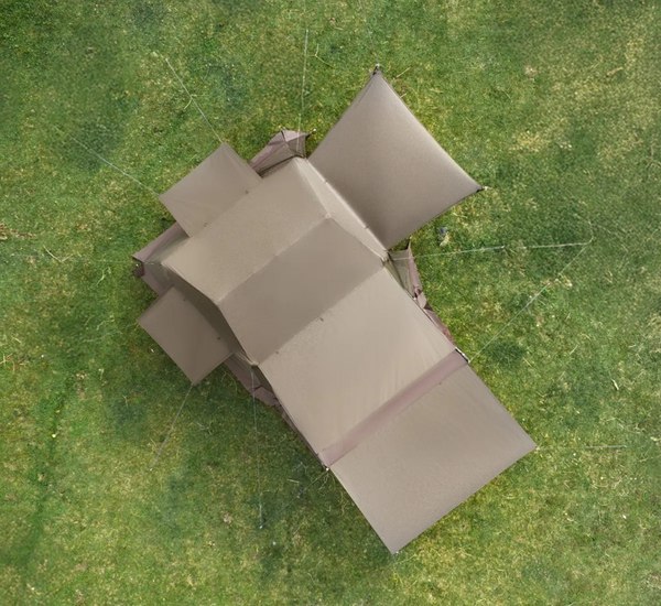 Палатка Naturehike Village 6.0 II / CNK2300ZP021-DCFS (коричневый)