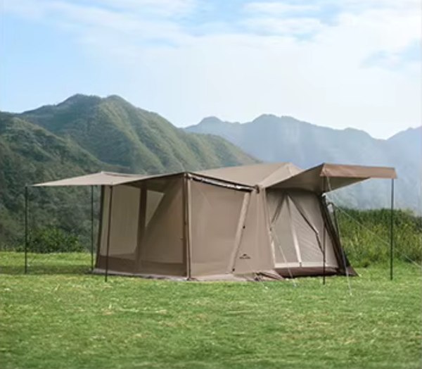 Палатка Naturehike Village 6.0 II / CNK2300ZP021-DCFS (коричневый)