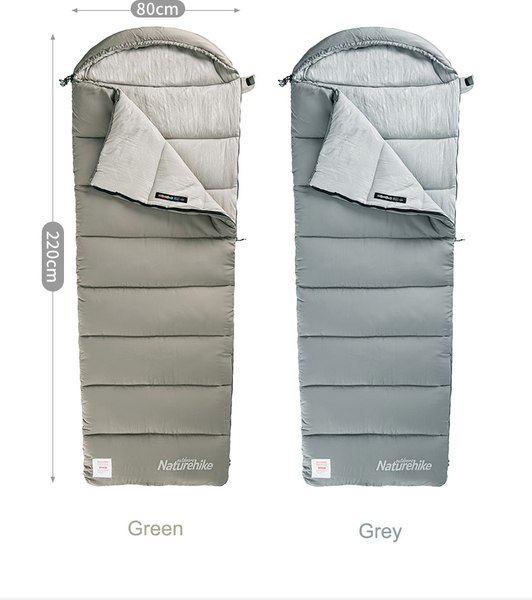 Спальный мешок Naturehike Envelope M180 / NH20MSD02-GM180-L