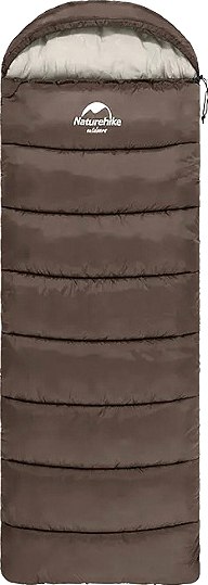 Спальный мешок Naturehike U250 (190х30)х75см / NH20MSD07-GRE250 - фото