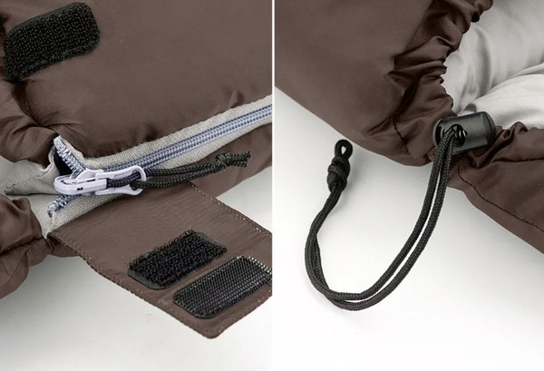 Спальный мешок Naturehike U350S (190+30)х75см / NH20MSD07-GRE350S