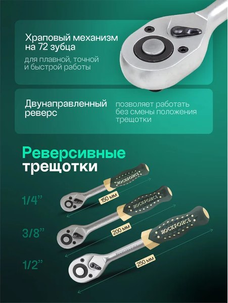 Универсальный набор инструментов RockForce RF-38841+3