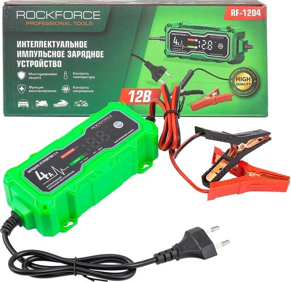 Зарядное устройство для аккумулятора RockForce RF-1204
