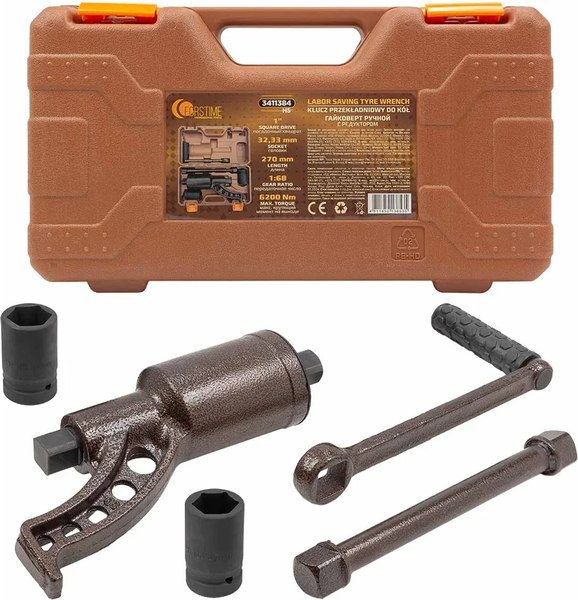 Гайковерт ручной Forstime FT-3411384 HS - фото