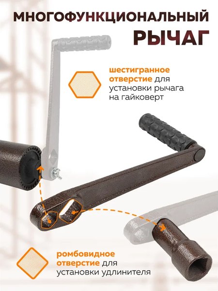 Гайковерт ручной Forstime FT-3411393 HS