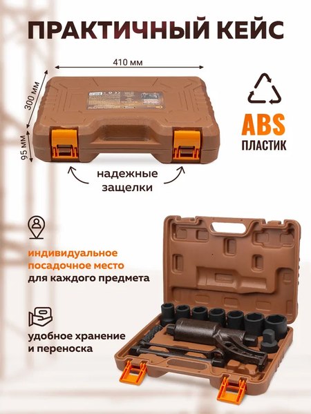 Гайковерт ручной Forstime FT-34122136 HS